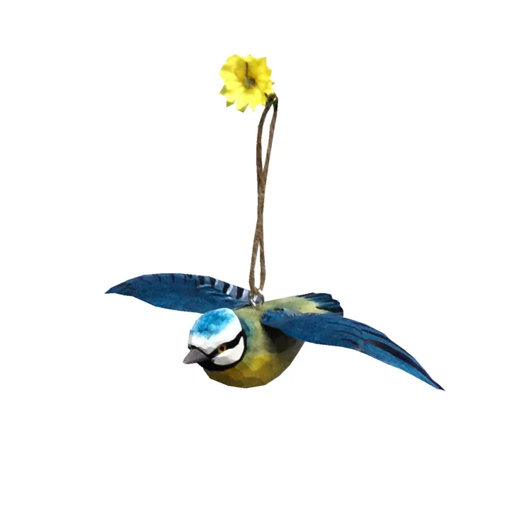 decorative metal wings flying wooden hummingbird wood bird