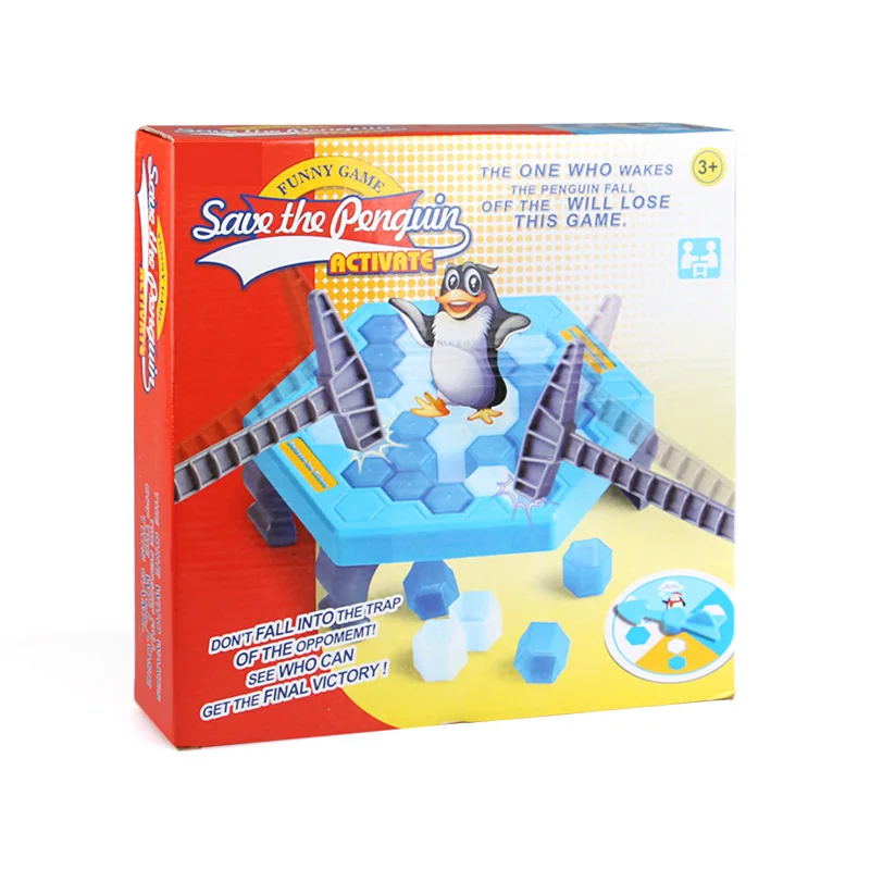 Высококачественные игрушки-блоки для детей игрушки-Пингвины