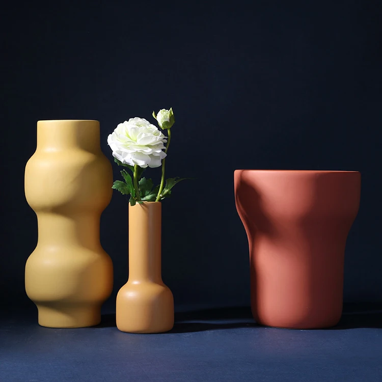 Wholesale products nordic ceramic vase home designs custom ceramic vase for modern home decor