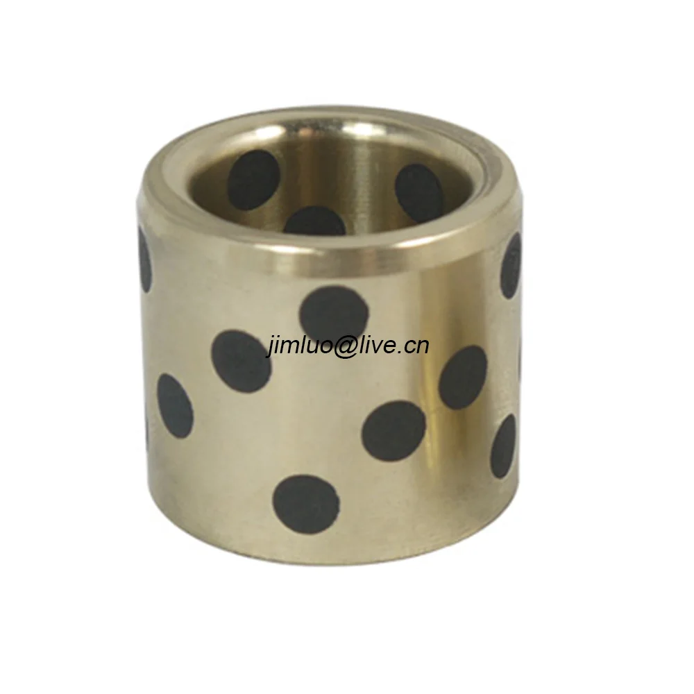 a1 Machinery ejector guide bushings steel guide bush with oil groove brass cnc bronze oilless bearing