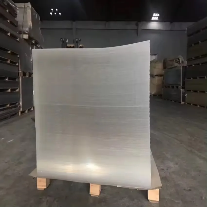 Easy To Process Advertising Board Frosted Transparent Sublimation Acrylic Sheet  Wholesale