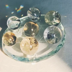 Wholesale Natural Crystal Mini Balls Smoky Quartz Small Spheres For Decoration