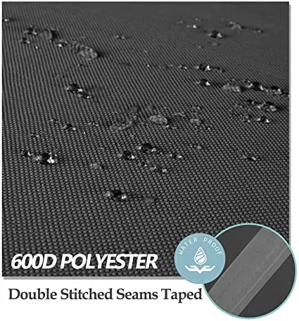 Customized Size 600D Oxford Waterproof and Dustproof Patio Heavy Duty Oxford Uv-Protect Waterproof Egg Chair Cover