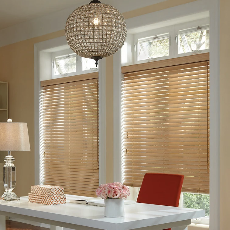 
New Design Bamboo Cordless Window Shades Blinds 
