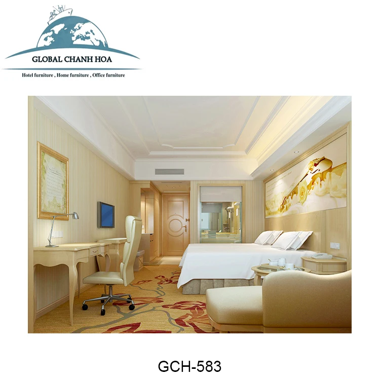  Отель гостевая комната мебель 4-5 Звездочный современной Sheraton стандартной гостиничной