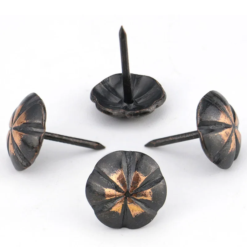 High Quality 16x20mm Furniture Chair nail Upholstery Brass Sofa Nails Tacks Nail Pins Furniture ACCESSORY