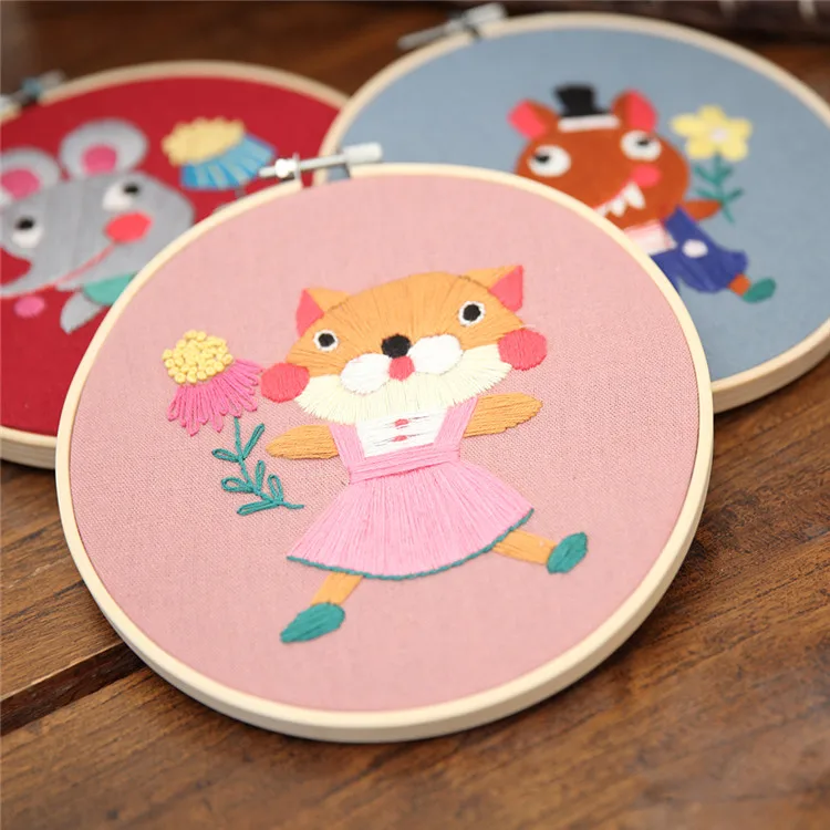 Wholesale High Quality Handmade Punch Needle DIY Embroidery Sets For Beginners