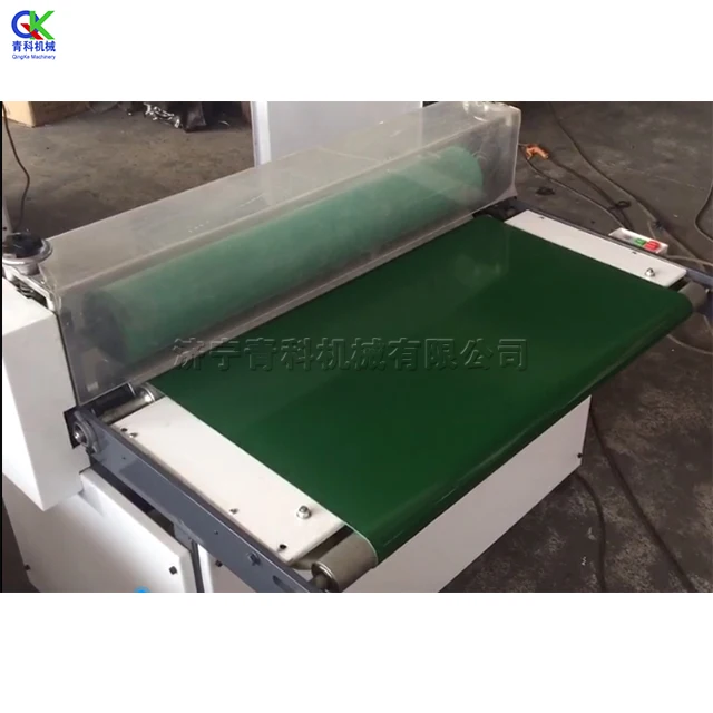 Roller flattening machine Used for flattening thick, thin, leather, corrugated paper, EVA, plastic boards
