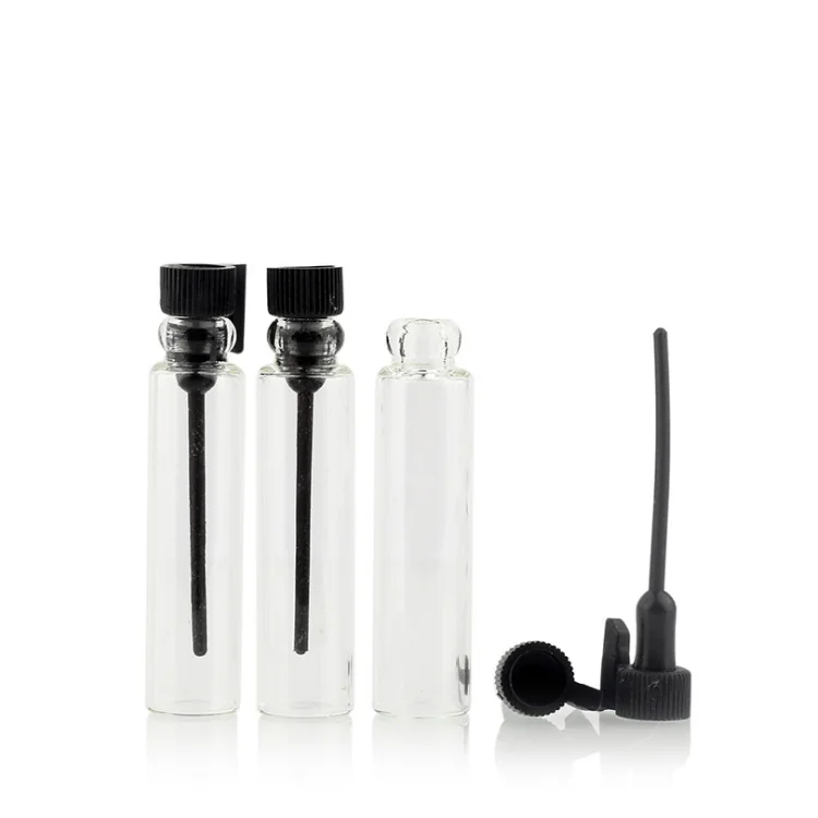 2 ml 0.5ml 1 ml transparent small glass vial glass tube bottle 2ml perfume glass bottle sample perfume tester vial