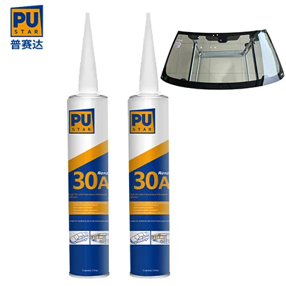 600ml Adhesive pu Sealant Silicone Adhesive high toughness Windshield Modified Silane Silicone Sealant Adhesives