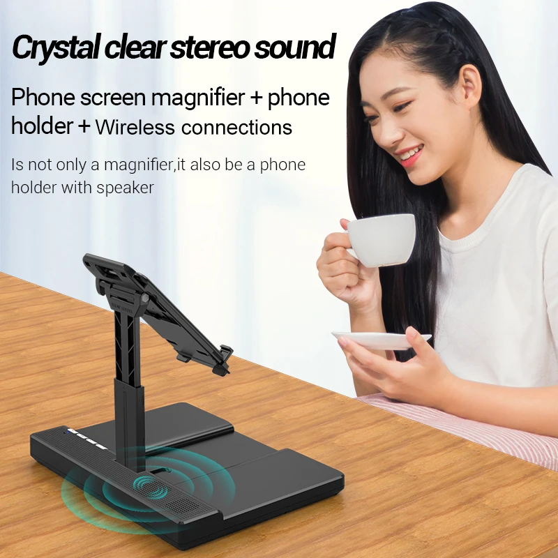 12 Inch High-Definition Lcd Screen Portable Low Vision Reading Aid Screen Magnifier With Speaker