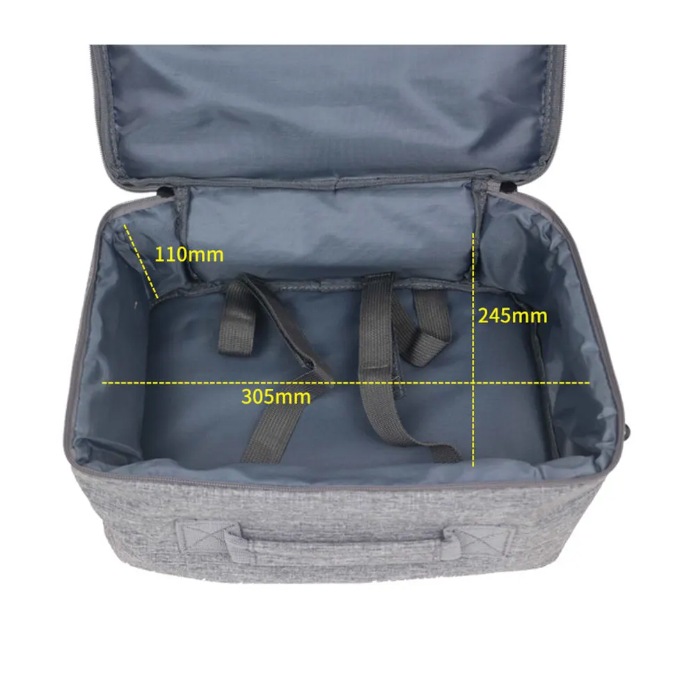 Projector Bag Carrying Case For W10 And Epson Mini Projector and Accessories (Fits Most Major Projectors)