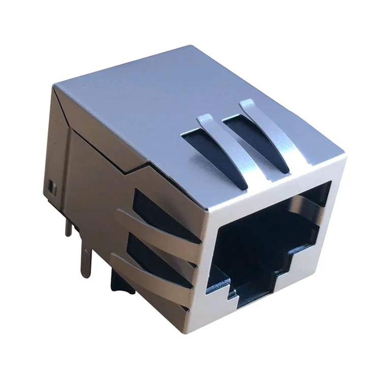 Без магнитного Led 8P8C модульный разъем 8Pin Ethernet RJ45 разъем