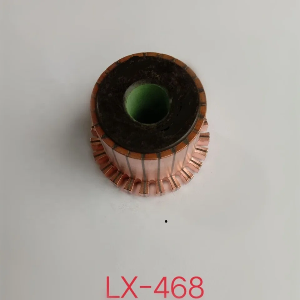 23 bars groove type segmented motor commutator/collector/kollektor 33.2*13*34mm