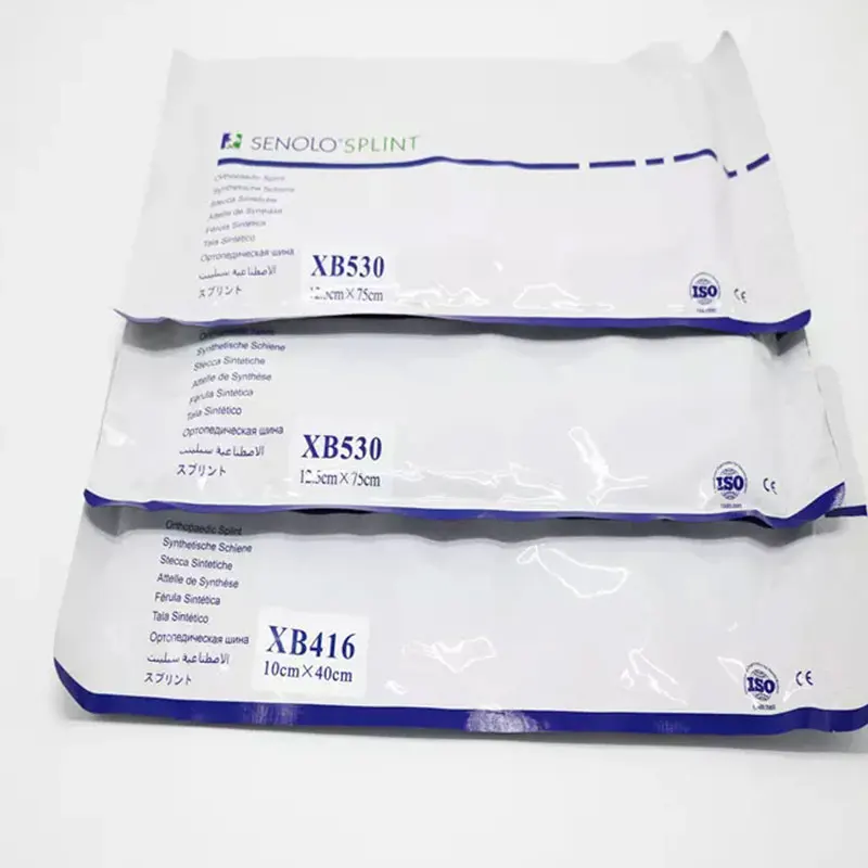 Medical Orthopedic Fiberglass Casting Splint Moldable medical splint for arm and leg fixation orthopedic splint