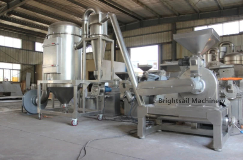 Pin mill for making sorghum flour barley corn gluten powder grinding machine