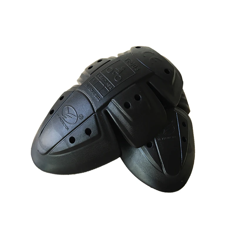 Knee Pad And Elbow Pad CE Level 1 PU Insert Protector For Leather Motorcycle Racing Suit