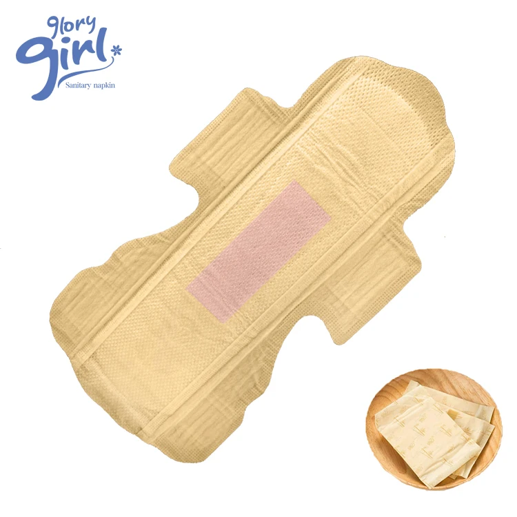 Manufacturer A Grade Sanitary Napkin Bamboo Fibre Biodegradable Disposable Sanitary Pads Sanitary Napkins