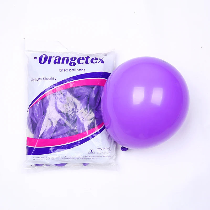 Party wedding decoration inflatable 12 inch pearl metal latex rubber chrome balloons