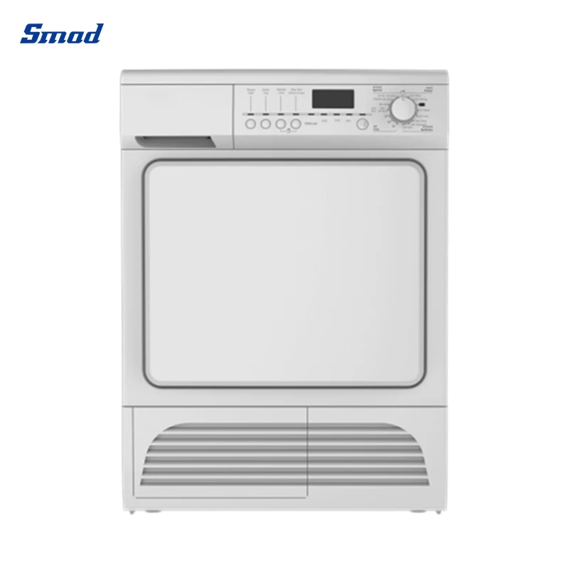 Electric household tumble heat pump clothes dryer