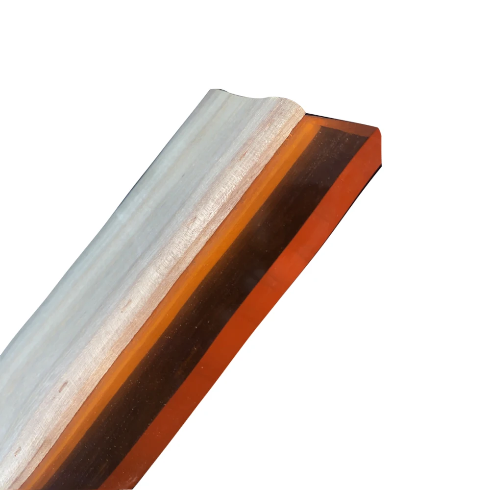 Pu Squeegee Oil Based Aluminium Squeegee Holder For Screen Printing Squeegee With Wooden Handle For Window Squeegee