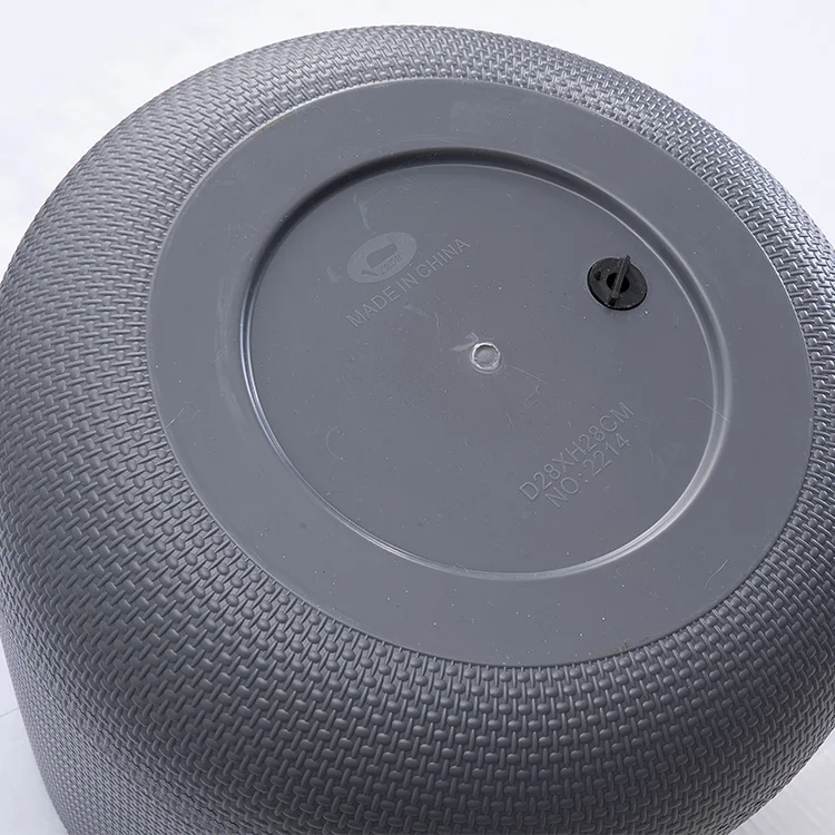 
China indoor miniature cube colorful stackable wholesale decorative recycled plastic flower pots 