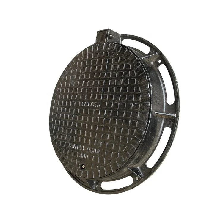 High Quality EN124 Class D400 Professional Casting Ductile Iron Locking manhole covers 600x600