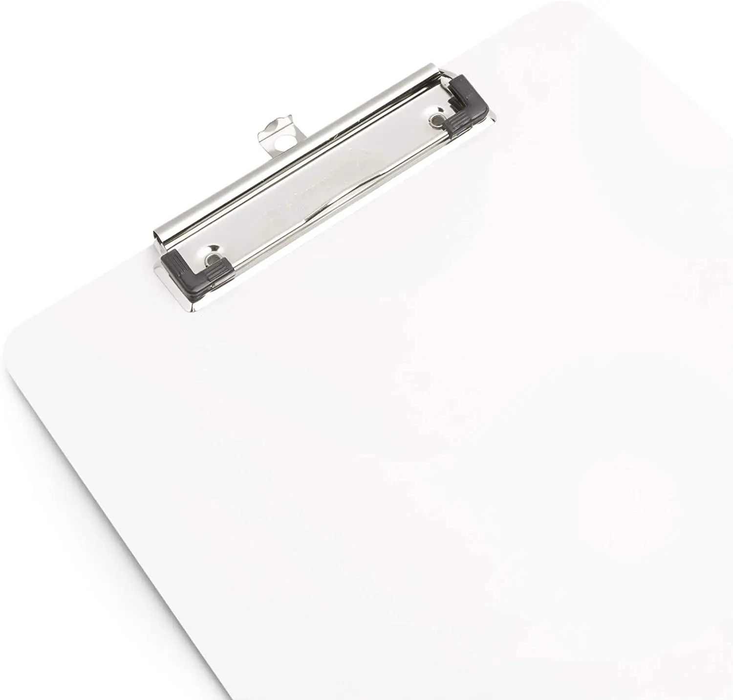 Dry Erase Front Surface Whiteboard Clipboards with Low Profile Clip for Classroom and Business Use