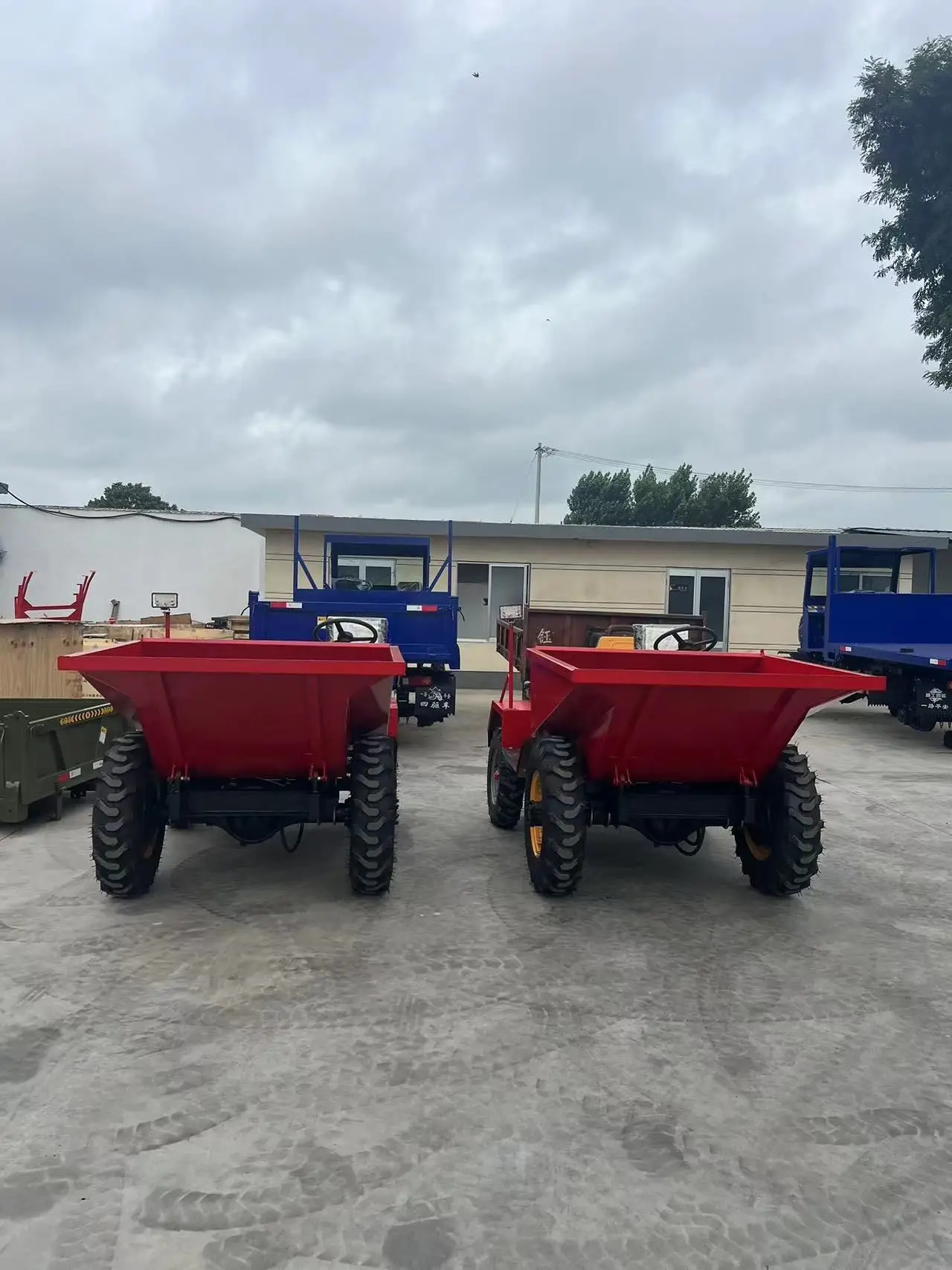 Chinese brand 1T-3T hydraulic diesel dump truck mini wheel dump truck for sale custom