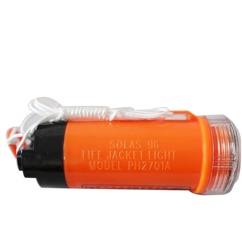 Solas approved ocean seawater activated led life jacket light
