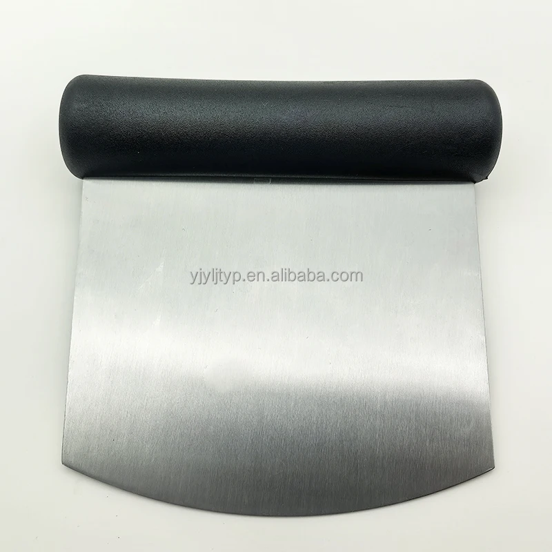 Multi-Purpose Stainless Steel Dough Scraper Dough Chopper Plastic Handle Dough Cutter for Kitchen Baking