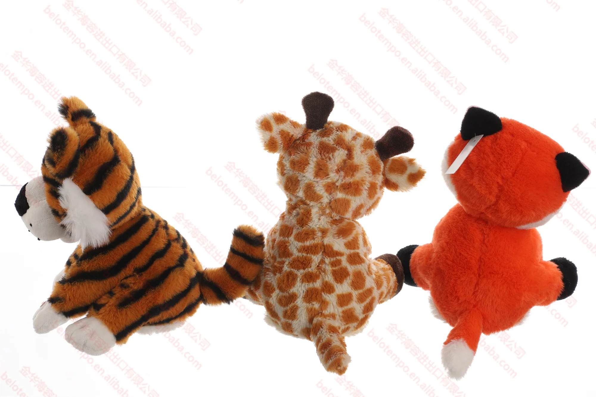 Manufacturer custom plush stuffed animal toy CPC funny high quality custom plush soft toys animal a set gift for kids holiday