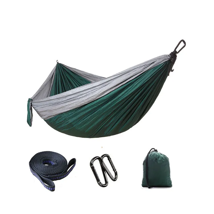 Outdoor Travel swing chair hammock Bed 1000 Lightweight Parachute Fabric Double Hammock