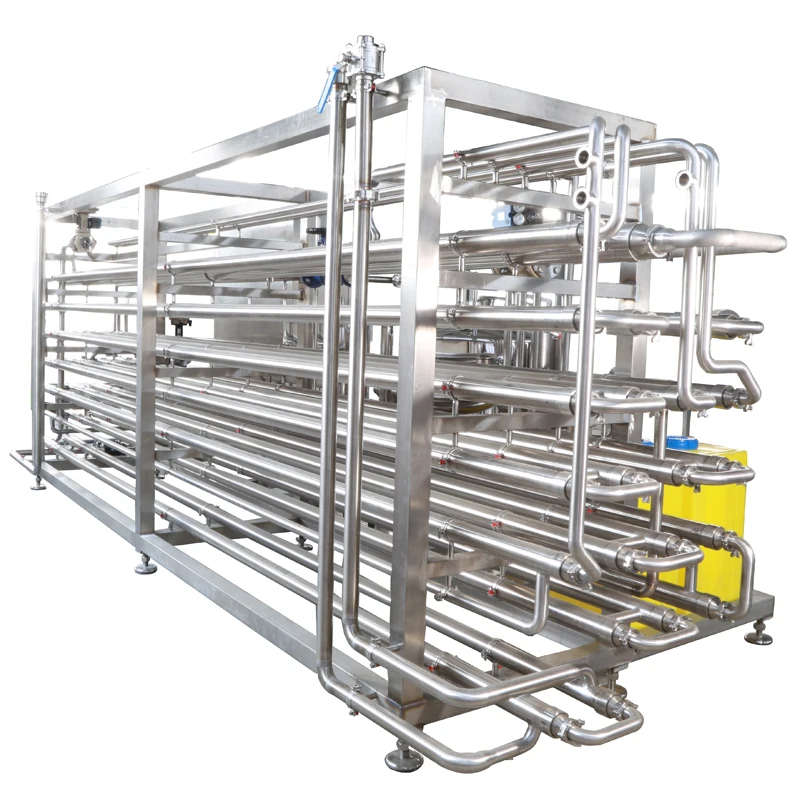 Трубчатый пастеризатор для фруктового сока, UHT для продажи