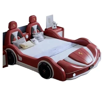 Детская автомобильная кровать многофункциональная детская мебель для спальни воспроизведение музыки на кровати настраиваемый размер и цвет Заводская распродажа