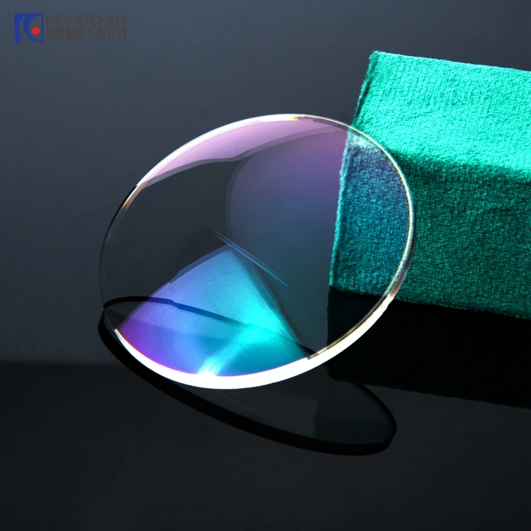 China flat top bifocal optical lens wholesale HMC optical lenses 1.56 Glasses Eye Resin Eyeglasses Lens