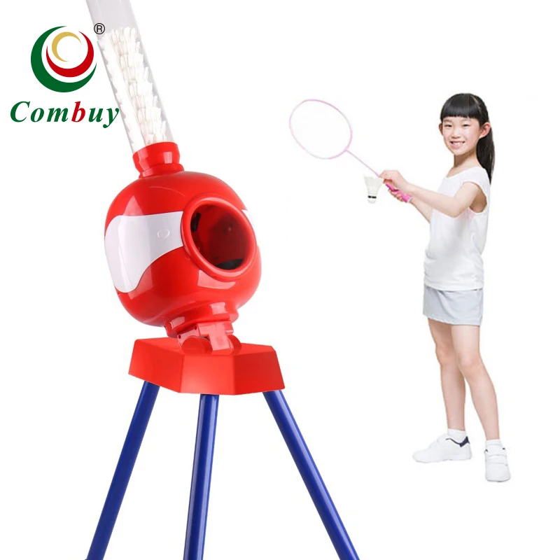 Automatic training pitcher kit ball badminton shuttlecock launcher