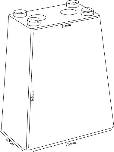SGS TEST passed Living Room Furniture accessories PP 110mm high short folding table leg