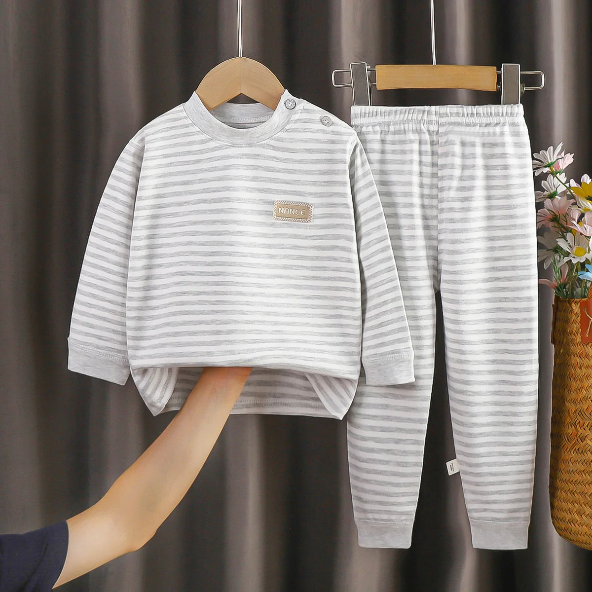 Cute Toddler Boy Clothing Sets Of Boys Outfits Clothing Sets With Cotton Pattern Kids Clothing Girls Sets