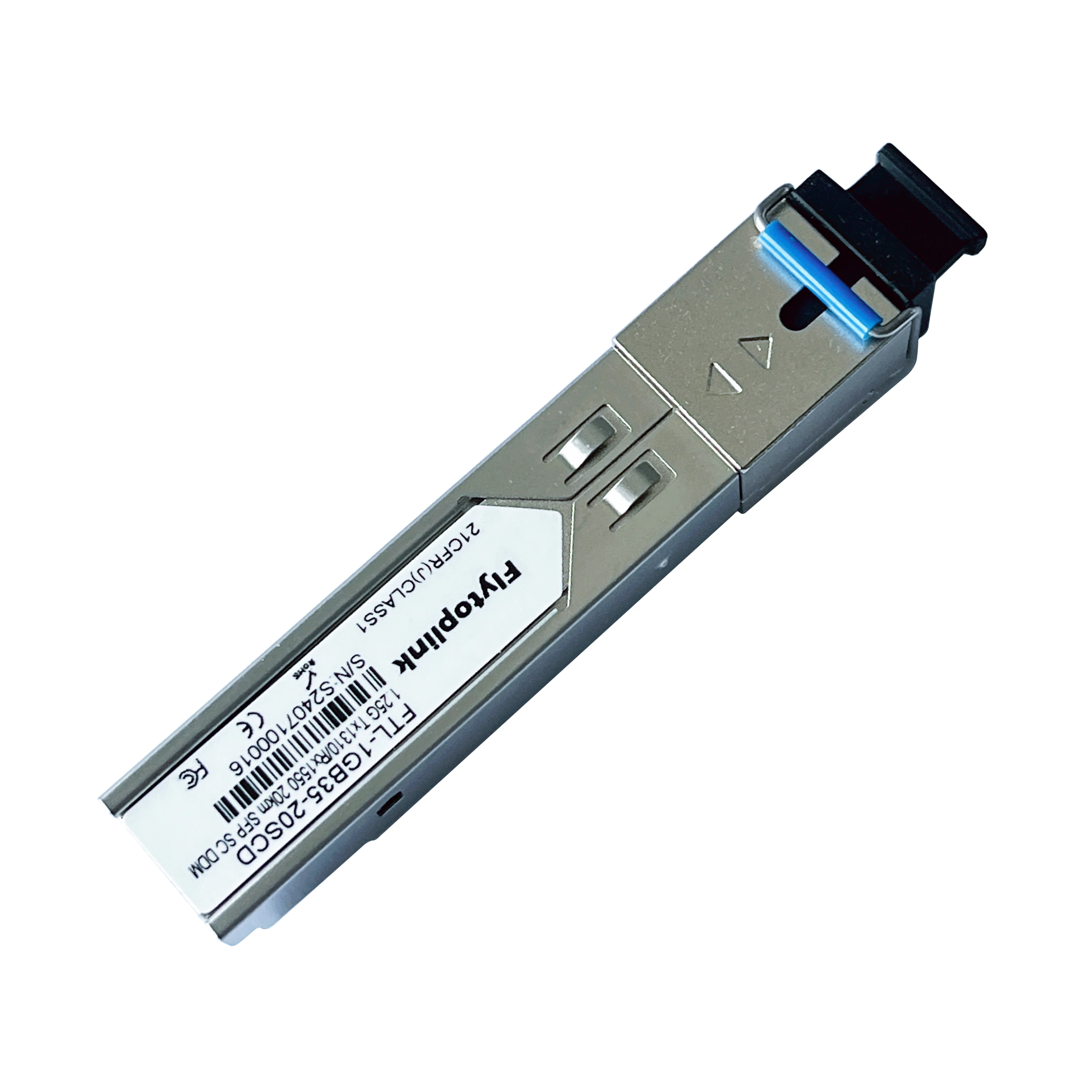 Fiber Optical Transceiver 1.25G BIDI SFP TX 1310nm /RX 1550nm 20km SC DDM Optical Module Single Fiber Single Mode For Cisco