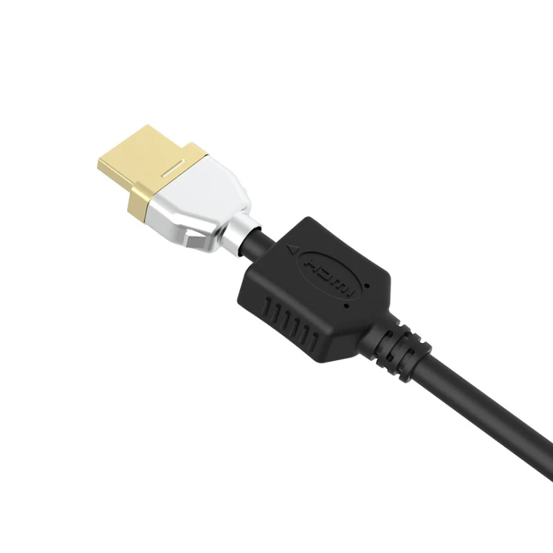 Tezy Aluminum Metal 4K 60Hz Resolution 3D Visual Effect HDMI to HDMI Cable 2.0 HDMI Cables