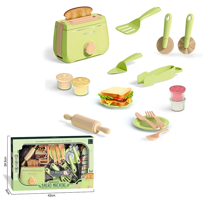 Бытовая техника игрушки для девочек глиняный Игровой набор «сделай сам» с кухонной игрушечной машинкой