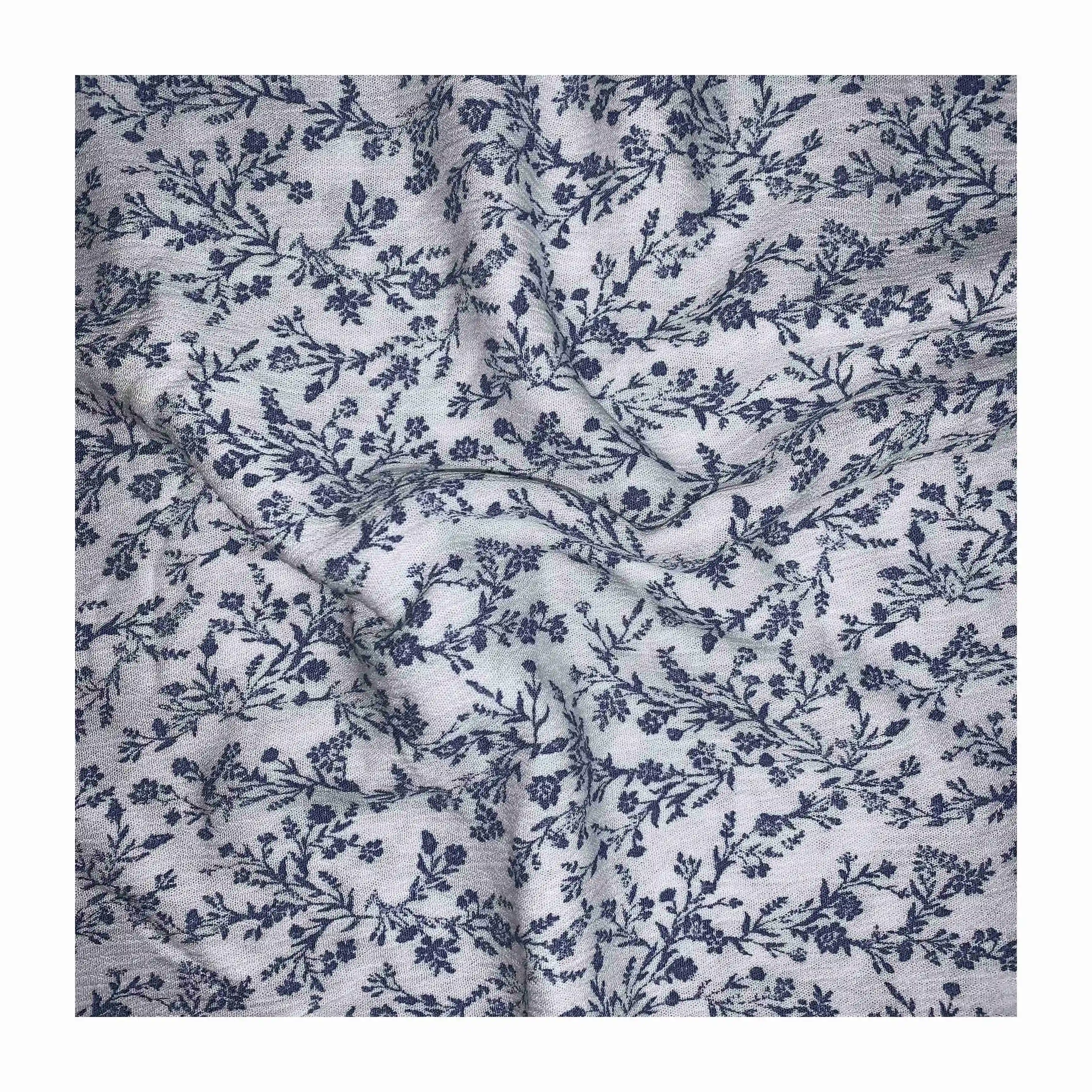 China fabric New product 100% rayon 30s crepe print woven