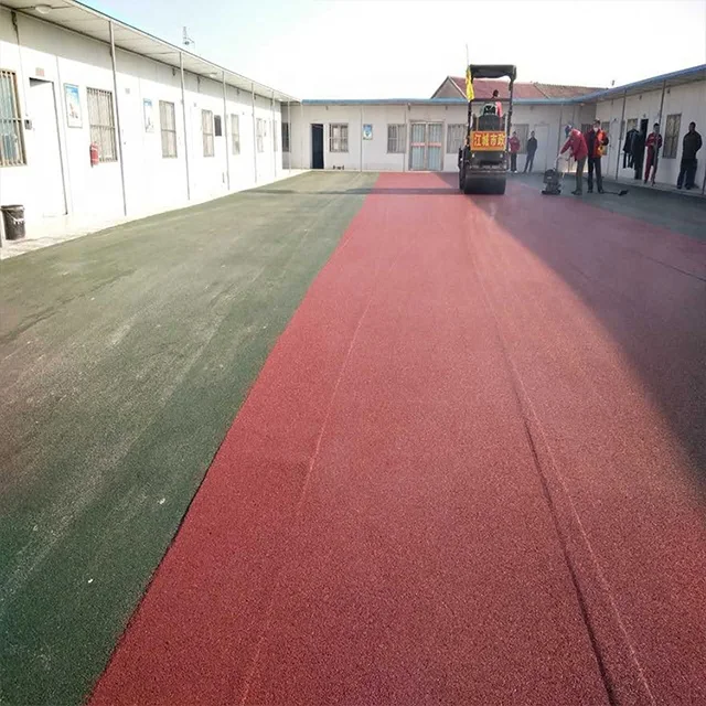 
Colored asphalt pavement colored mixture colored concrete pavement colored asphalt 