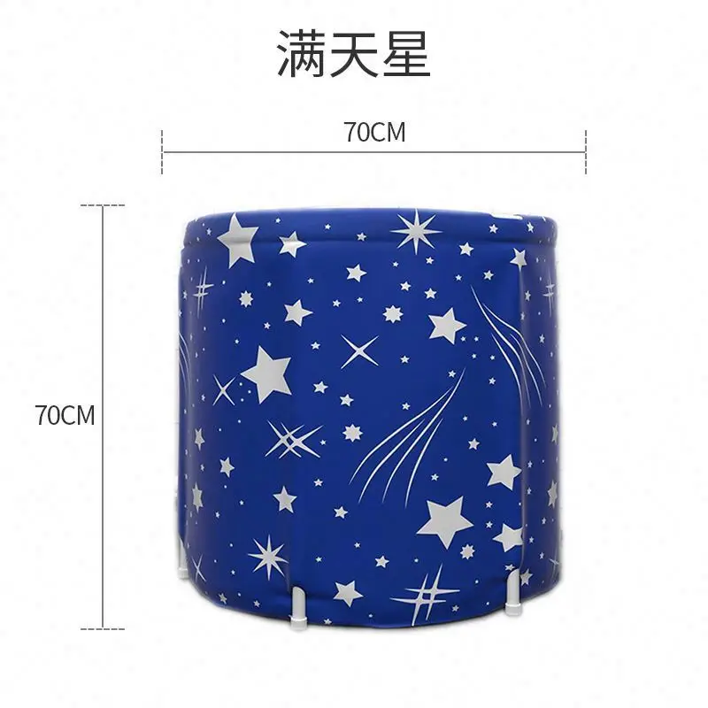 Supengzhe утолщенная большая Складная Ванна для взрослых ванна отмачивания спа портативная Паровая