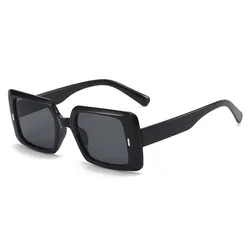 2022 New Square-Framed Fashionable Sunglasses Vintage rivet sunglasses Street Photography Sunglasses