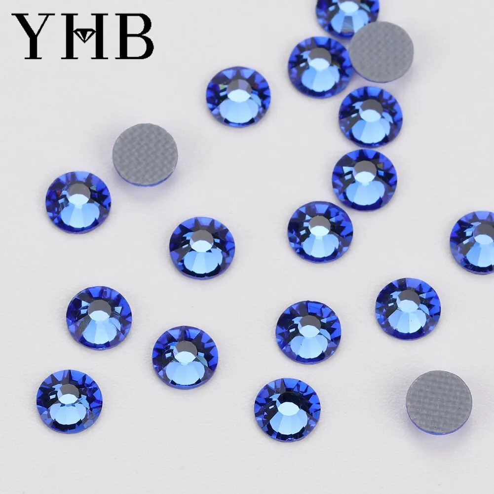 YHB High Quality Rhinestones Hot fix Rhinestones Bulk Hot-Fix Rhinestones Wholesale