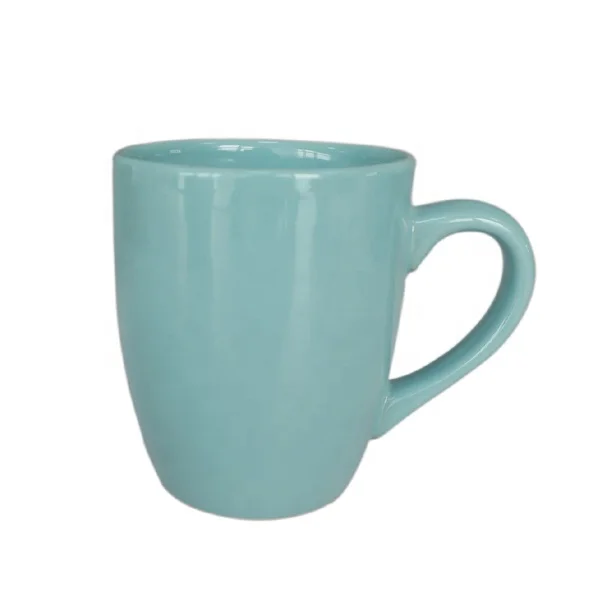 glazed ceramic mug in different shape and size