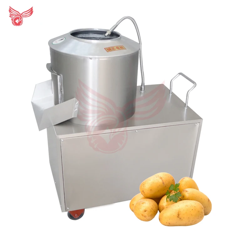 High Capacity Potato Washing And Peeling Machine Automatic Potato Peeler For commercial Use