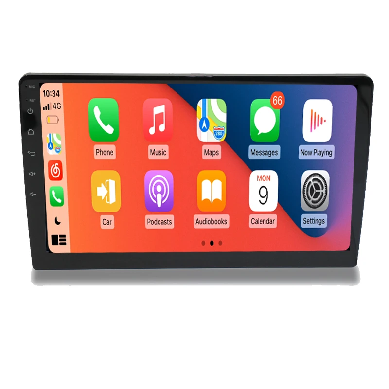 universal android 11 1+16G car stereo 9inch touch screen android car radio android Auto Wireless Carplay